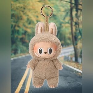 *AUTHENTIC Pop Mart Labubu Macaron Collectible Bag/Backpack Charm - TOFFEE